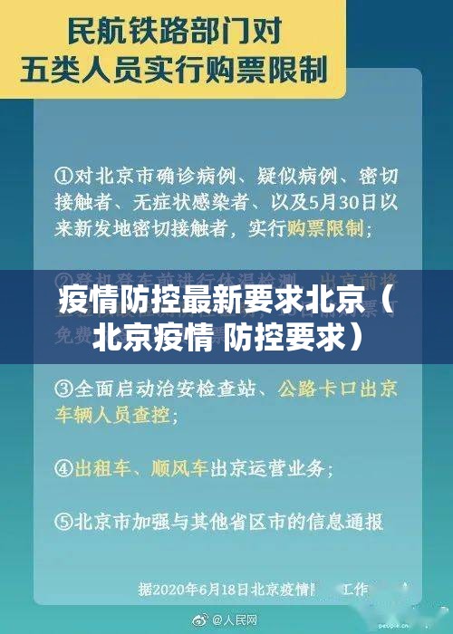 疫情防控最新要求北京（北京疫情 防控要求）