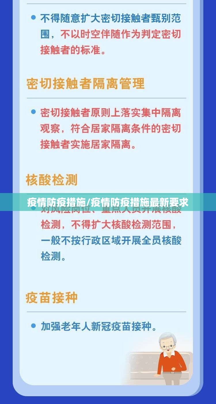 疫情防疫措施/疫情防疫措施最新要求