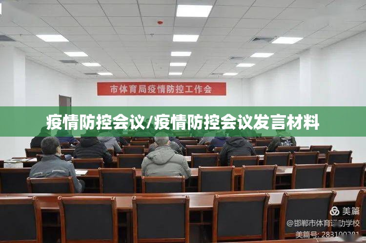 疫情防控会议/疫情防控会议发言材料