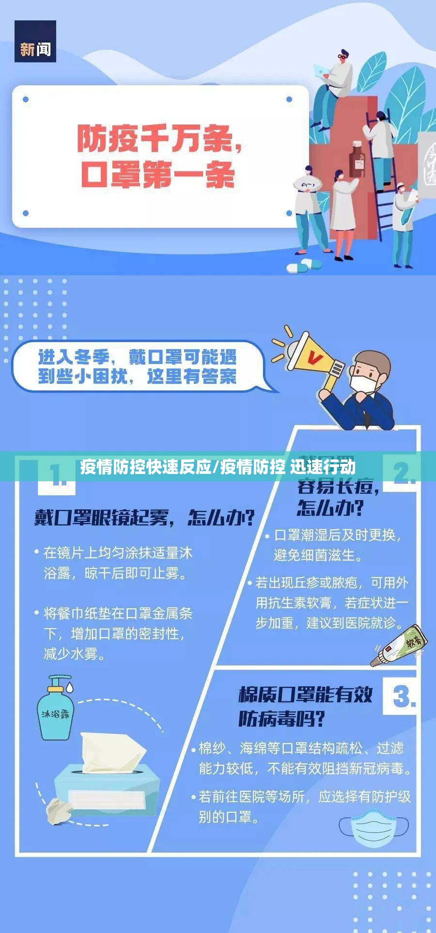 疫情防控快速反应/疫情防控 迅速行动