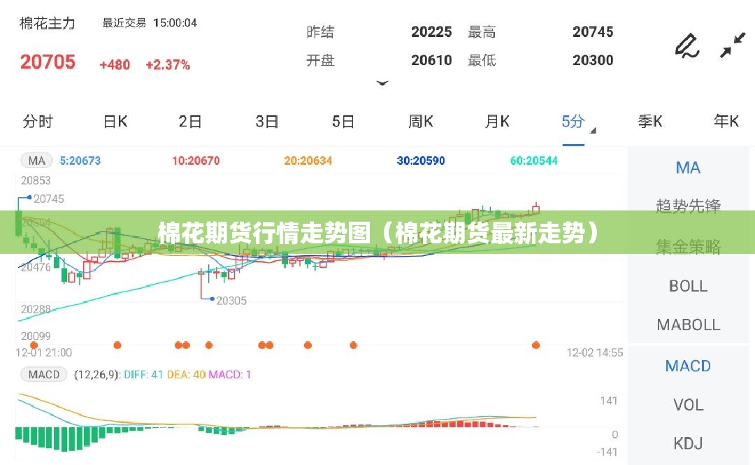棉花期货行情走势图（棉花期货最新走势）
