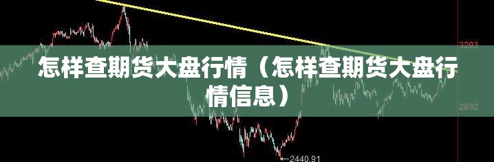 怎样查期货大盘行情（怎样查期货大盘行情信息）