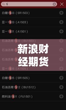 新浪财经期货行情小程序(新浪财经期货实时行情) 新浪财经期货行情小程序(新浪财经期货实时行情)