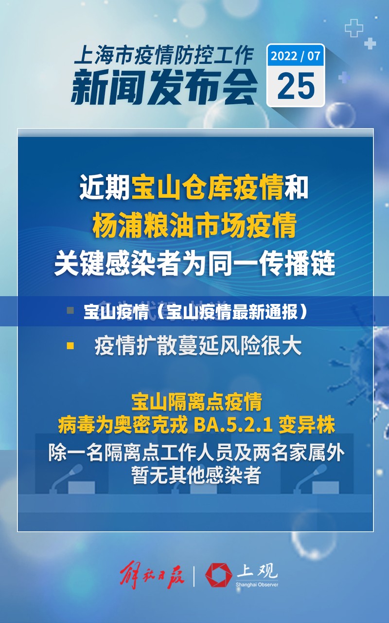 宝山疫情（宝山疫情最新通报）