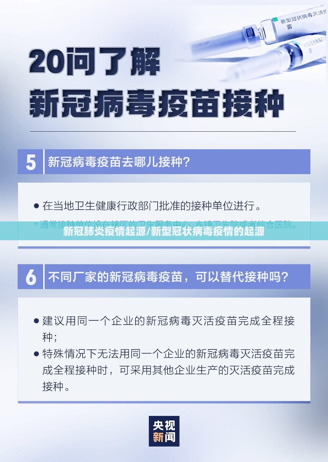 新冠肺炎疫情起源/新型冠状病毒疫情的起源 新冠肺炎疫情起源/新型冠状病毒疫情的起源