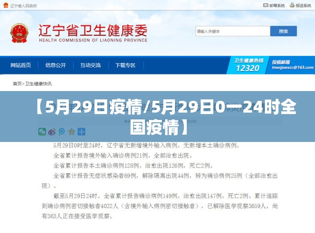 【5月29日疫情/5月29日0一24时全国疫情】 【5月29日疫情/5月29日0一24时全国疫情】