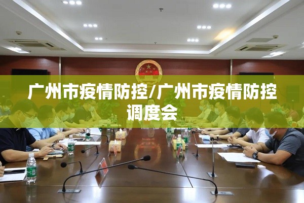 广州市疫情防控/广州市疫情防控调度会