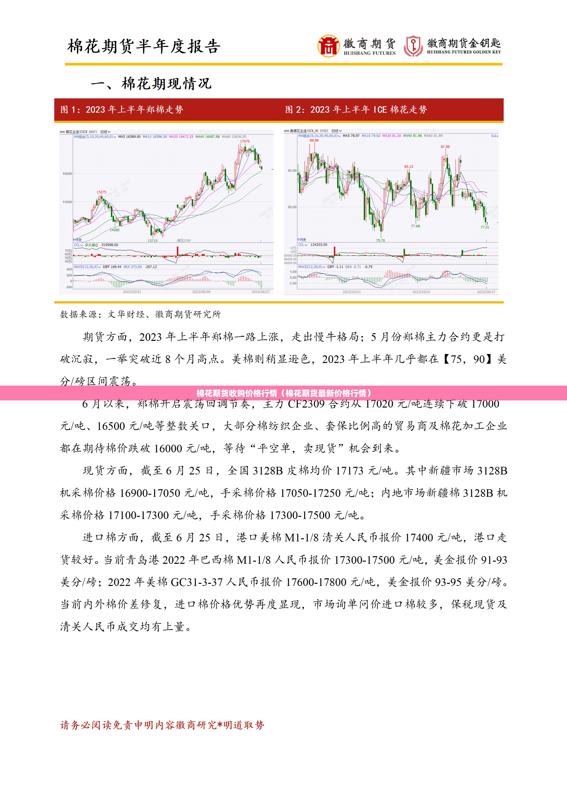 棉花期货收购价格行情(棉花期货最新价格行情) 棉花期货收购价格行情(棉花期货最新价格行情)