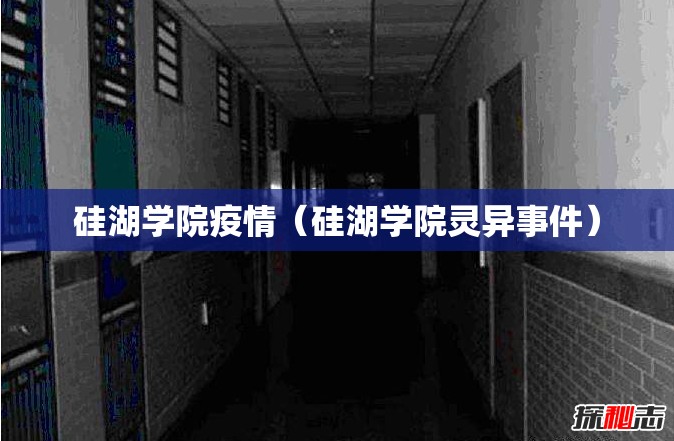 硅湖学院疫情（硅湖学院灵异事件）