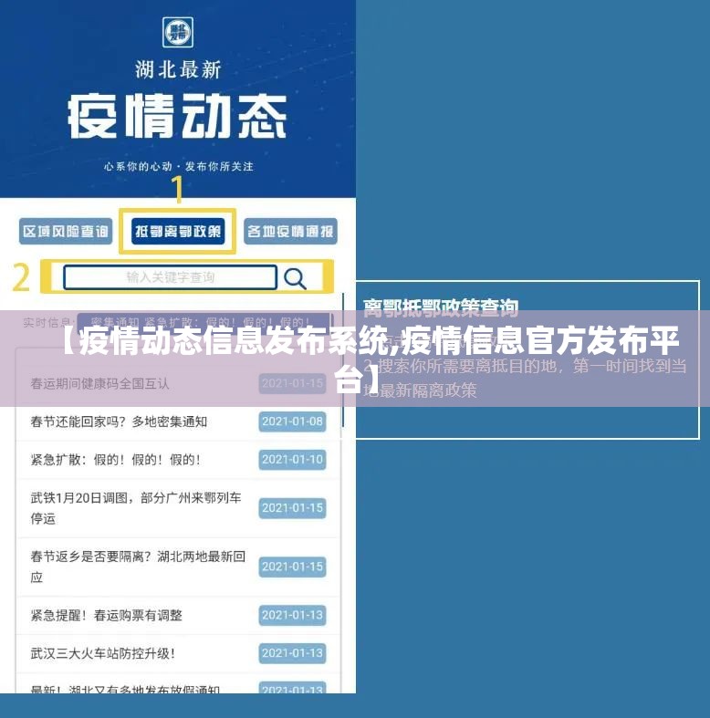 【疫情动态信息发布系统,疫情信息官方发布平台】