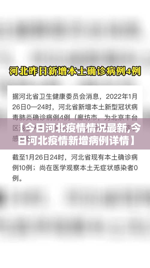 【今日河北疫情情况最新,今日河北疫情新增病例详情】 【今日河北疫情情况最新,今日河北疫情新增病例详情】