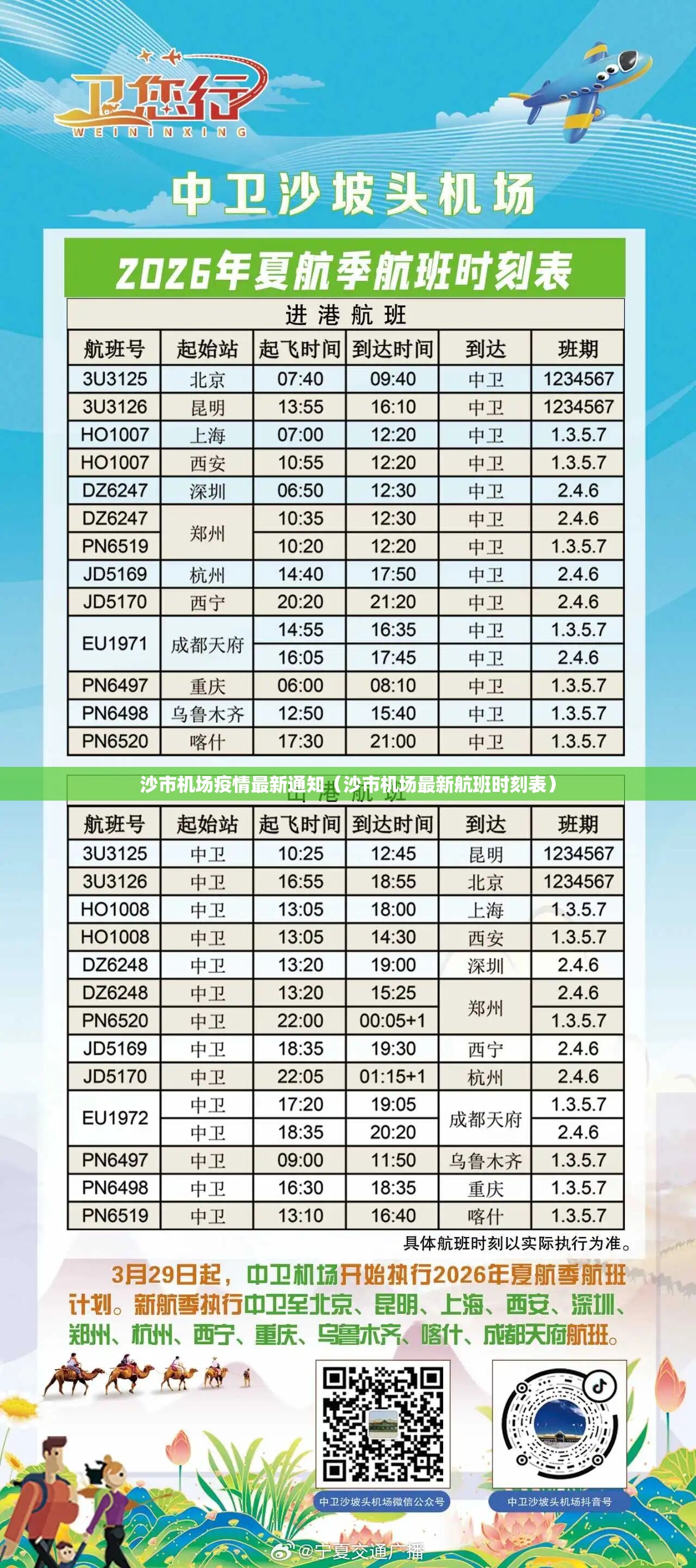 沙市机场疫情最新通知（沙市机场最新航班时刻表）