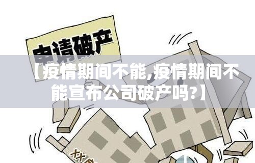【疫情期间不能,疫情期间不能宣布公司破产吗?】