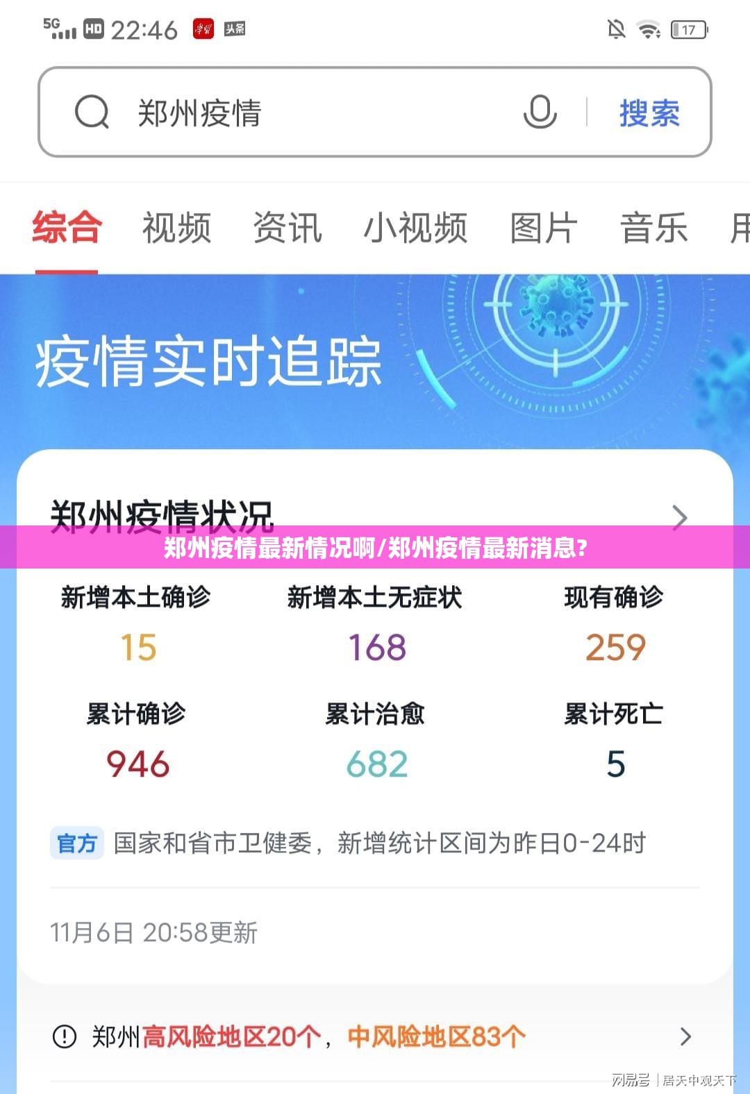 郑州疫情最新情况啊/郑州疫情最新消息?