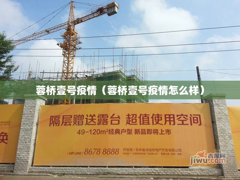 蓉桥壹号疫情（蓉桥壹号疫情怎么样）