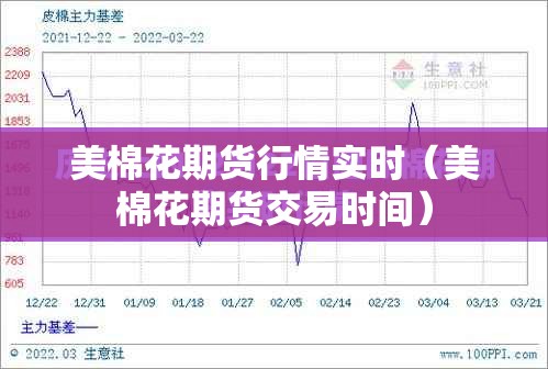 美棉花期货行情实时（美棉花期货交易时间）