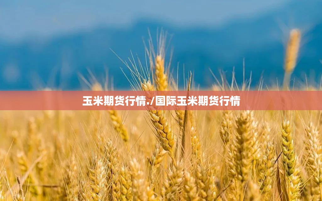 玉米期货行情./国际玉米期货行情