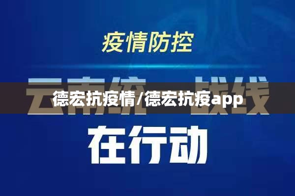 德宏抗疫情/德宏抗疫app