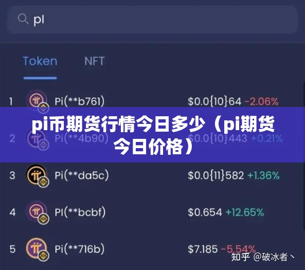pi币期货行情今日多少（pi期货今日价格）