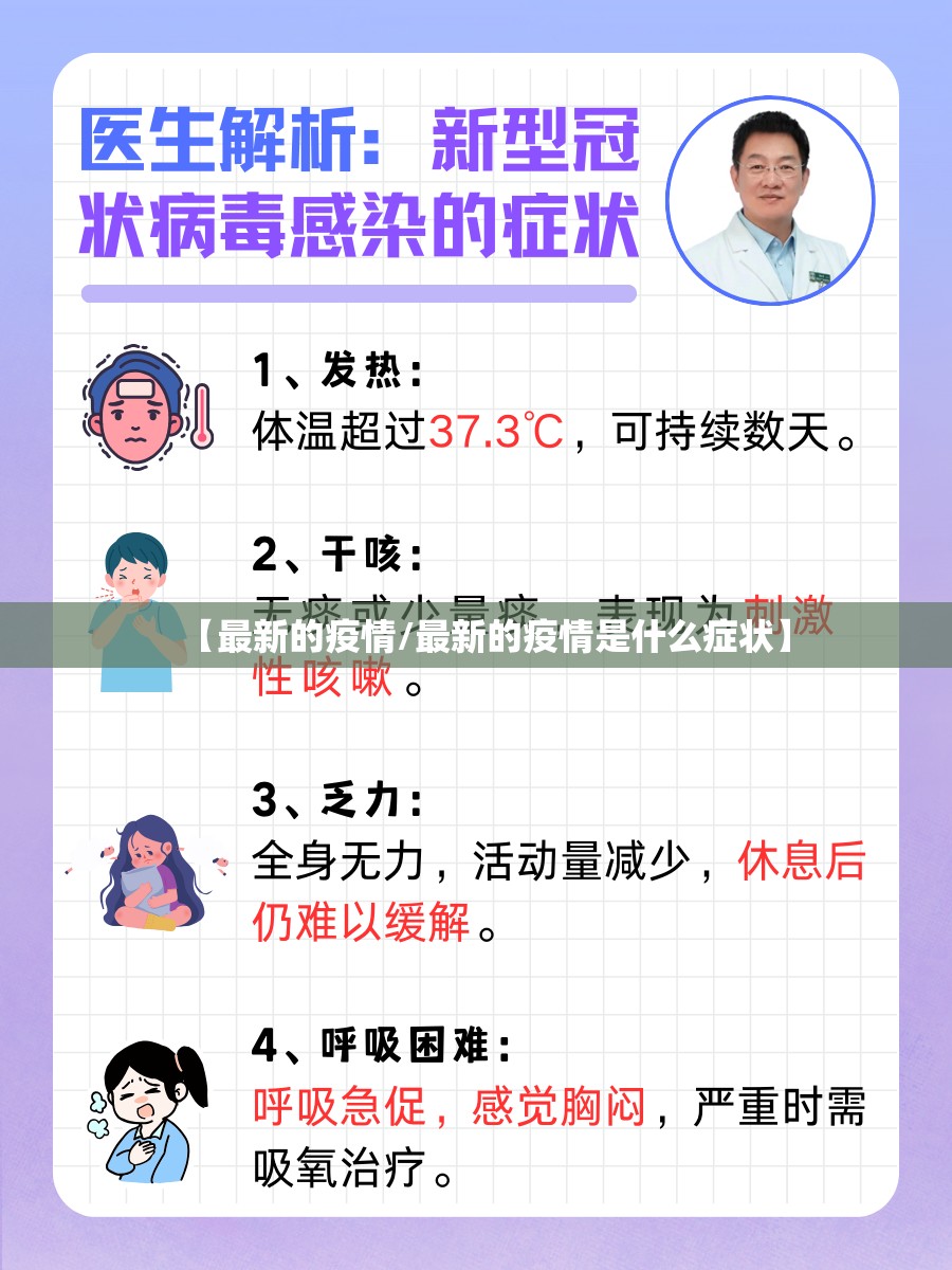【最新的疫情/最新的疫情是什么症状】