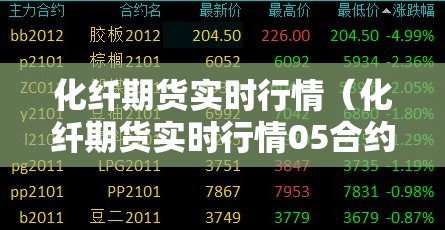 化纤期货实时行情(化纤期货实时行情05合约) 化纤期货实时行情(化纤期货实时行情05合约)
