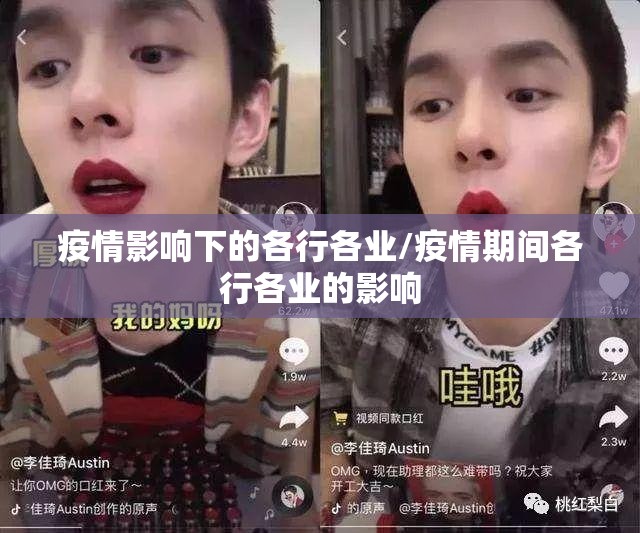 疫情影响下的各行各业/疫情期间各行各业的影响