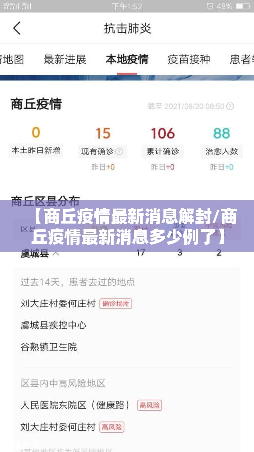 【商丘疫情最新消息解封/商丘疫情最新消息多少例了】 【商丘疫情最新消息解封/商丘疫情最新消息多少例了】