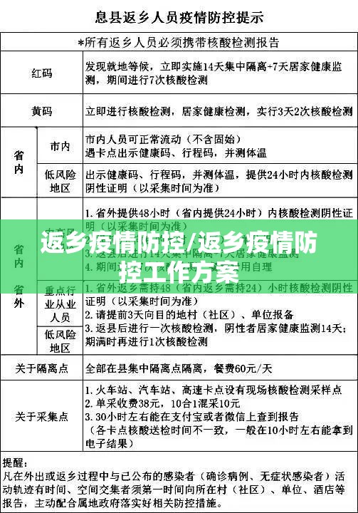返乡疫情防控/返乡疫情防控工作方案 返乡疫情防控/返乡疫情防控工作方案