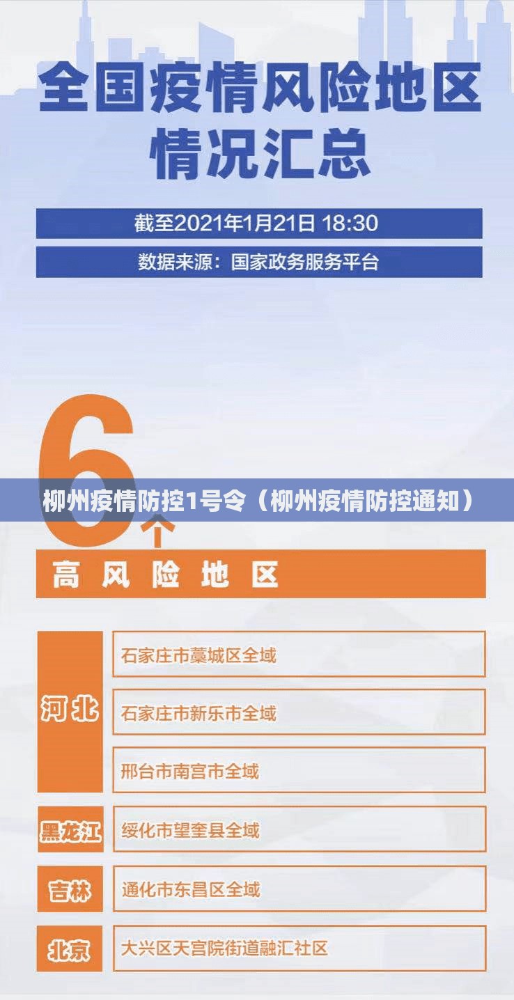 柳州疫情防控1号令（柳州疫情防控通知）