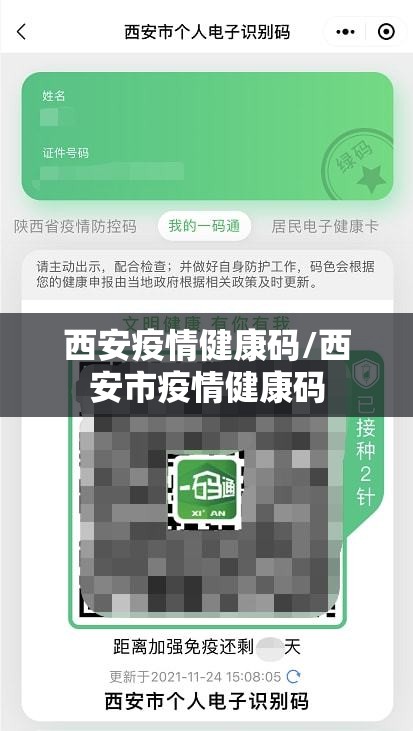 西安疫情健康码/西安市疫情健康码