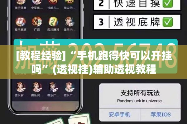 [教程经验]“手机跑得快可以开挂吗	”(透视挂)辅助透视教程