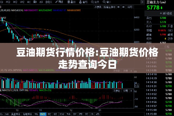 豆油期货行情价格:豆油期货价格走势查询今日