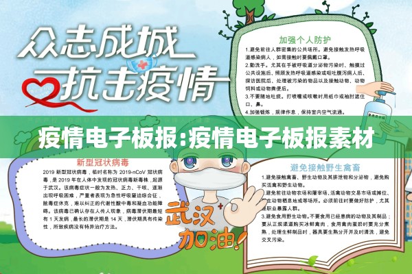 疫情电子板报:疫情电子板报素材