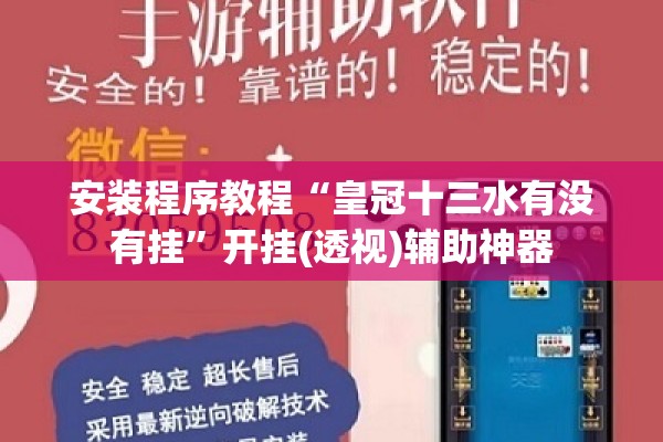 安装程序教程“皇冠十三水有没有挂	”开挂(透视)辅助神器