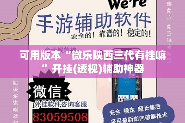 可用版本“微乐陕西三代有挂嘛”开挂(透视)辅助神器