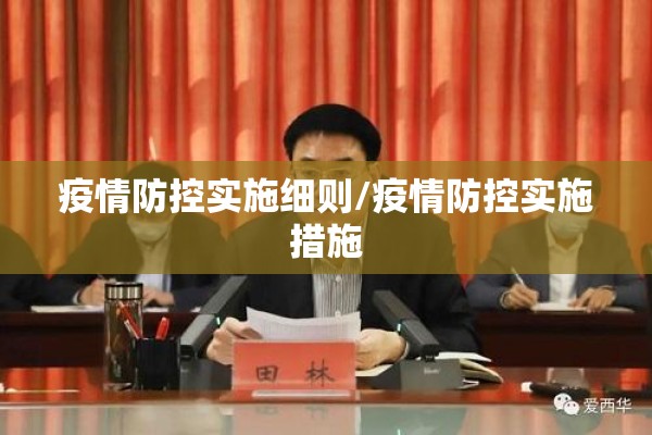 疫情防控实施细则/疫情防控实施措施