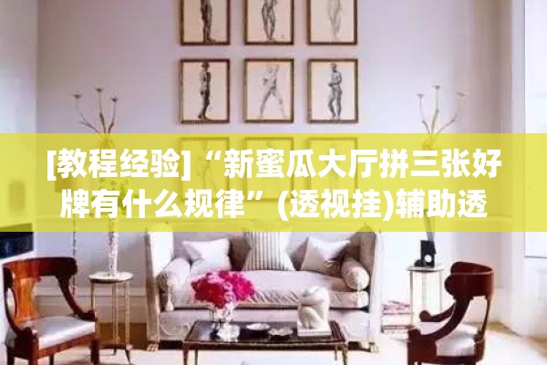 [教程经验]“新蜜瓜大厅拼三张好牌有什么规律”(透视挂)辅助透视教程