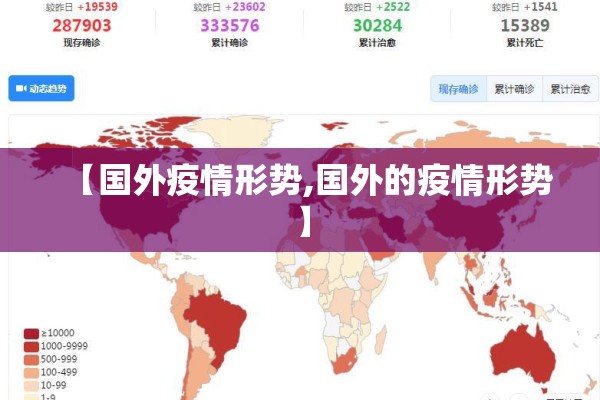 【国外疫情形势,国外的疫情形势】