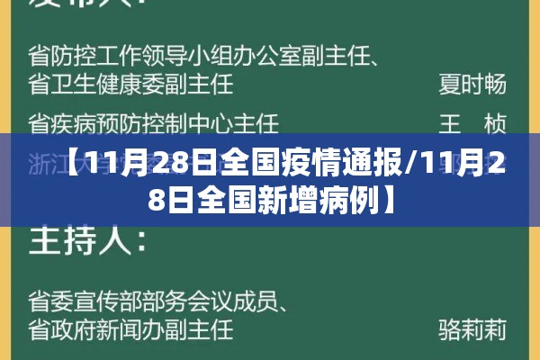 【11月28日全国疫情通报/11月28日全国新增病例】
