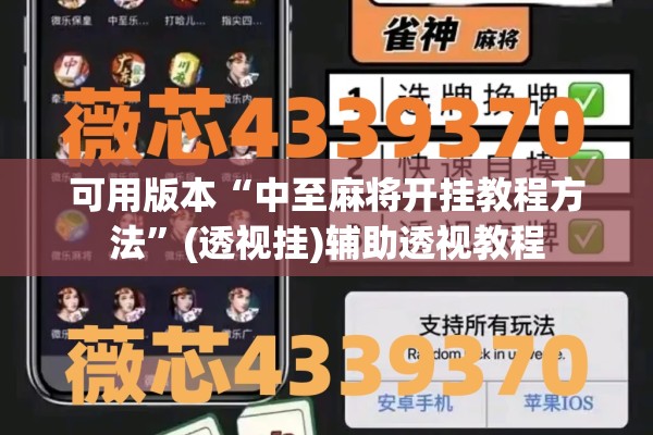 可用版本“中至麻将开挂教程方法”(透视挂)辅助透视教程