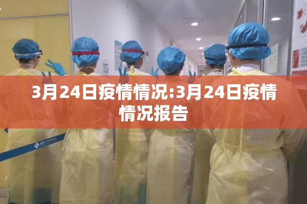 3月24日疫情情况:3月24日疫情情况报告