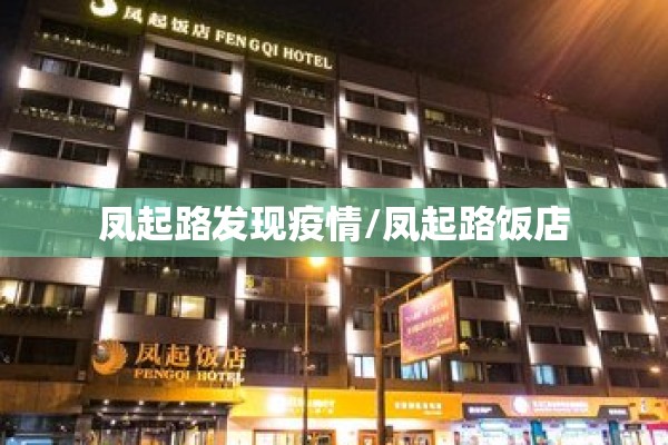 凤起路发现疫情/凤起路饭店