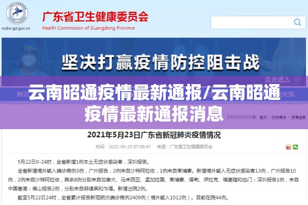 云南昭通疫情最新通报/云南昭通疫情最新通报消息