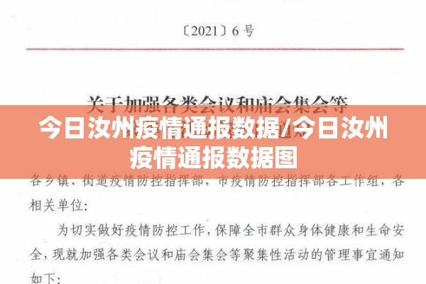 今日汝州疫情通报数据/今日汝州疫情通报数据图