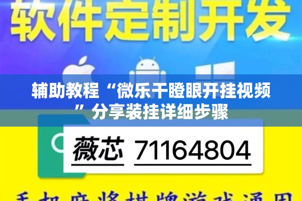 辅助教程“微乐干瞪眼开挂视频	”分享装挂详细步骤