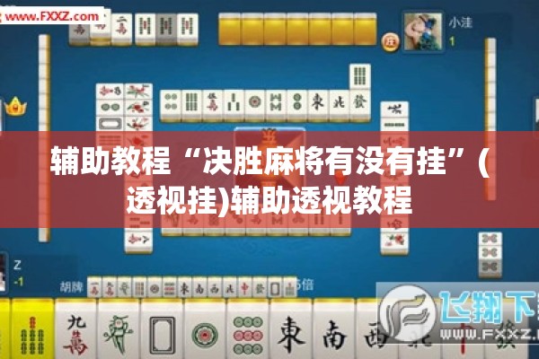 辅助教程“决胜麻将有没有挂”(透视挂)辅助透视教程