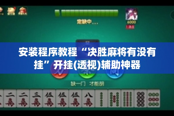 安装程序教程“决胜麻将有没有挂”开挂(透视)辅助神器