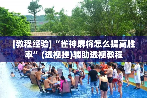 [教程经验]“雀神麻将怎么提高胜率”(透视挂)辅助透视教程