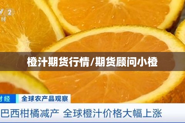 橙汁期货行情/期货顾问小橙