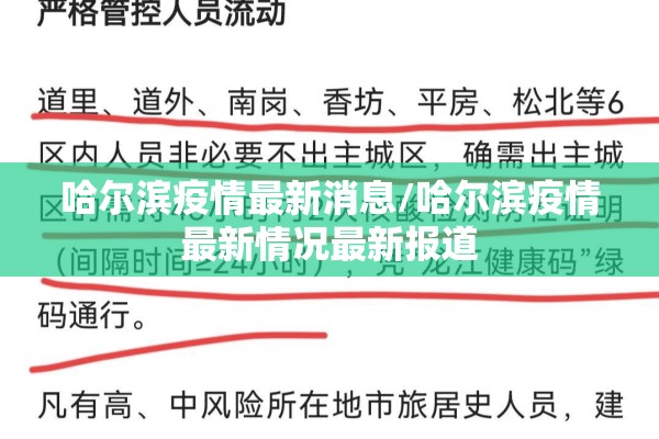 哈尔滨疫情最新消息/哈尔滨疫情最新情况最新报道